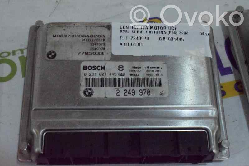 BMW 3 E46 Sterownik / Moduł ECU 