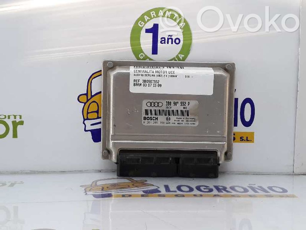 Engine control unit/module   3B0907552P,BOSCH0261206398,3B0907552