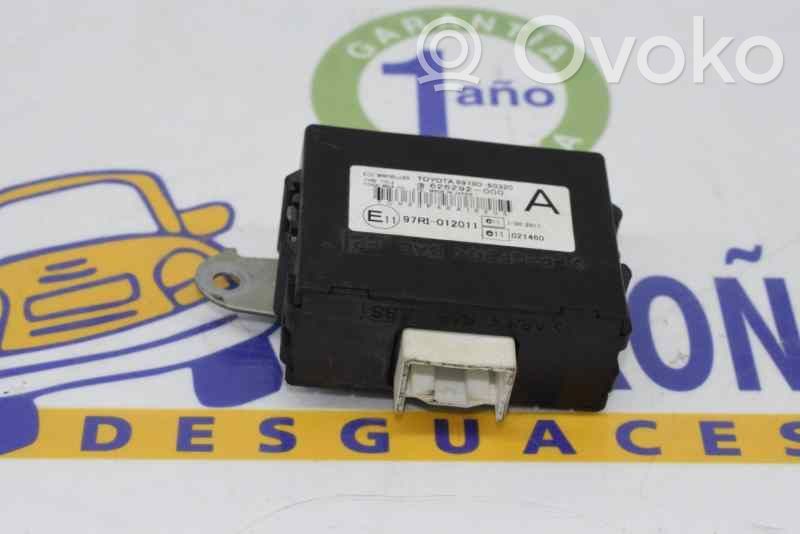 Toyota Land Cruiser (J120) Unité de commande dispositif d'immobilisation