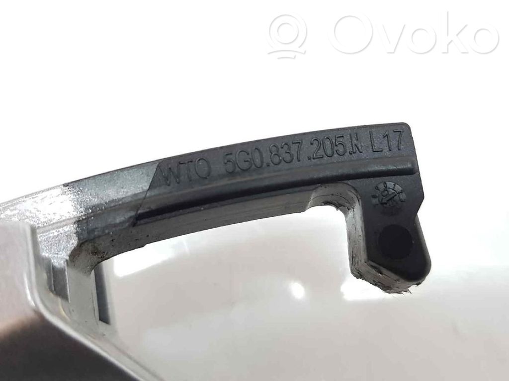 Manecilla externa puerta trasera   5G0837205N,5G0837205NGRU,GRIS2222DL