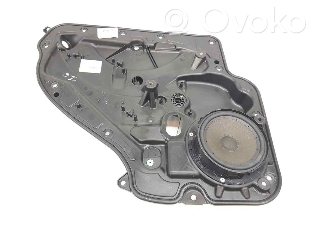 Volkswagen Golf V Regulador manual de la ventanilla trasera 