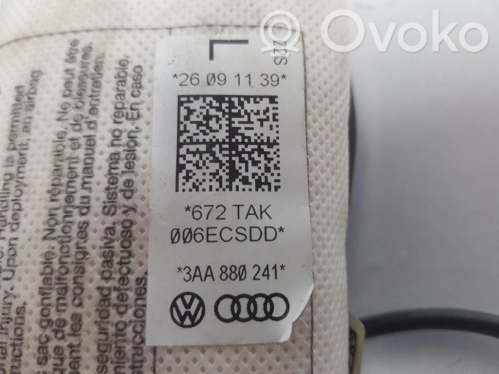 Volkswagen PASSAT B7 Airbag portiera anteriore