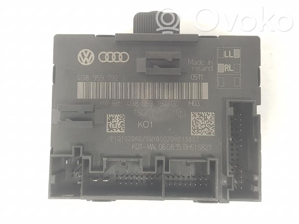 Audi A6 S6 C7 4G Alte unități/module de control 