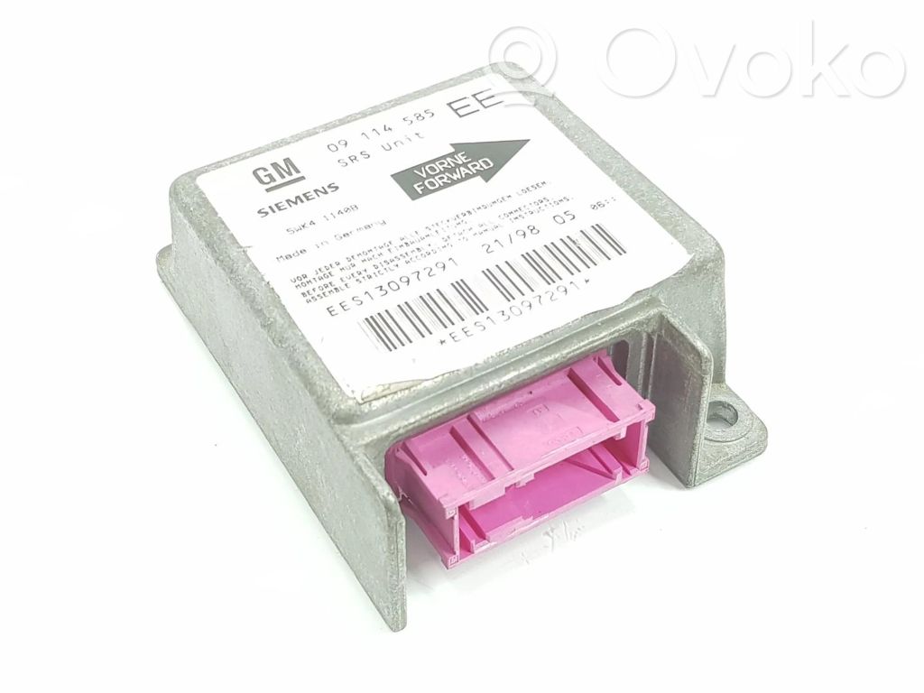 Opel Corsa B Airbag control unit/module 