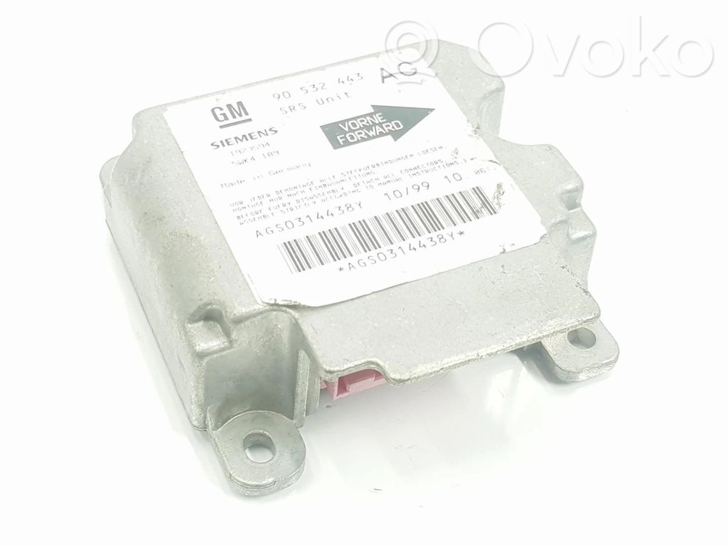 Opel Corsa B Centralina/modulo airbag 