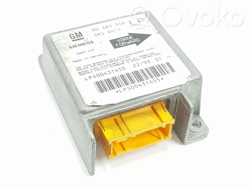 Opel Tigra A Unitate/modul de comandă airbaguri 