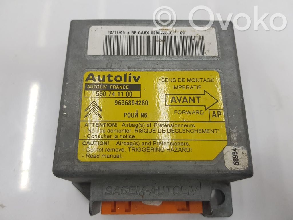 Citroen Xsara Centralina/modulo airbag