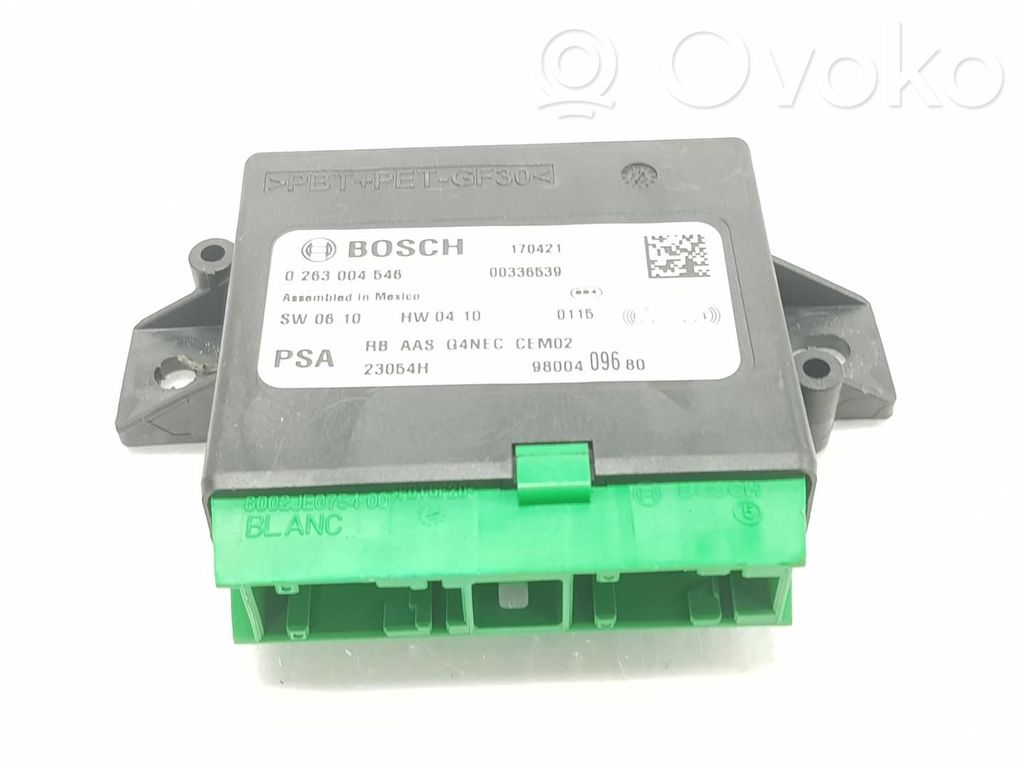 Autres unités de commande / modules   9800409680,9800409680