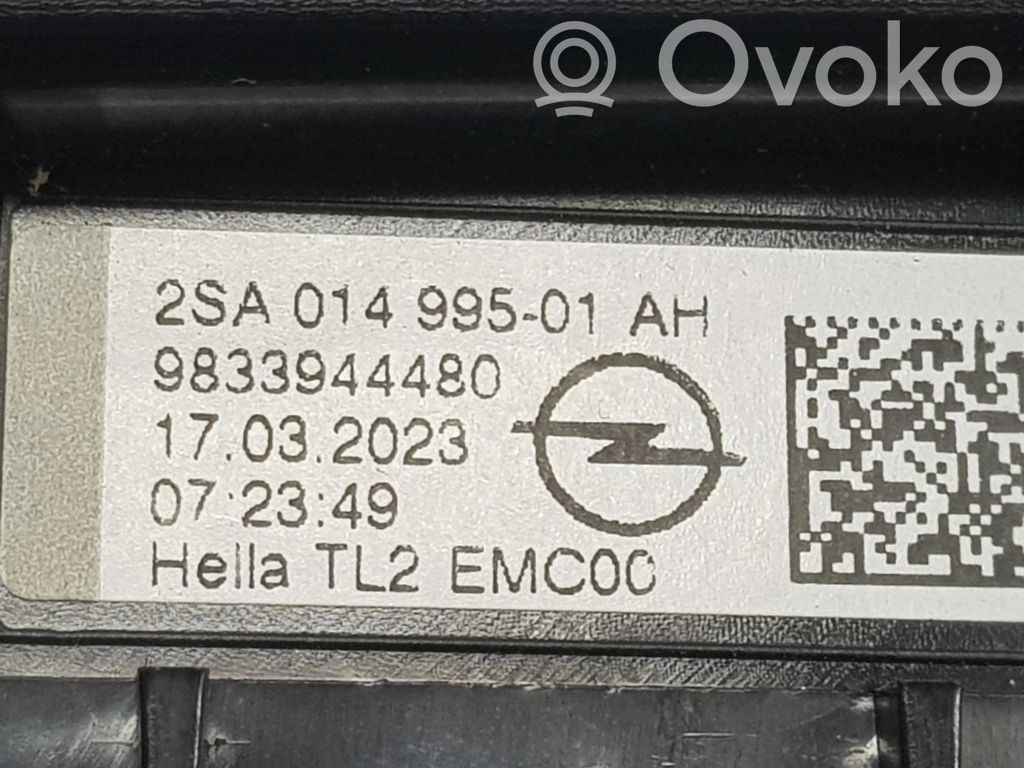 Opel Mokka X Takaluukun takavalot 