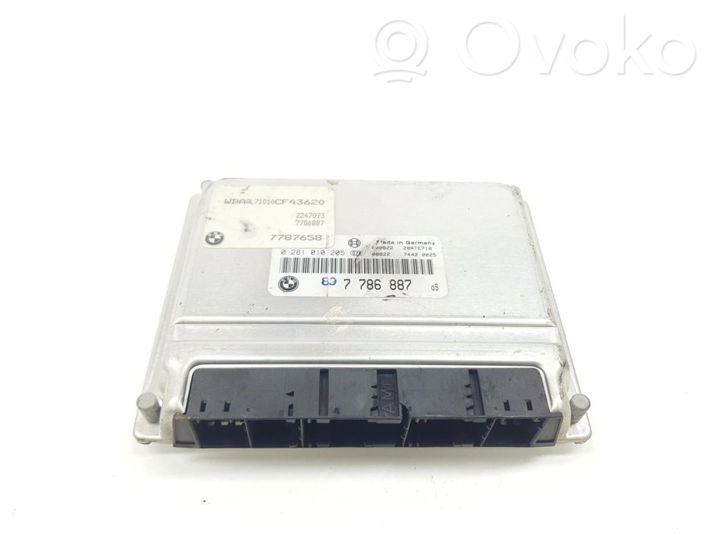 Moottorin ohjainlaite/moduuli   7786887,13617786887