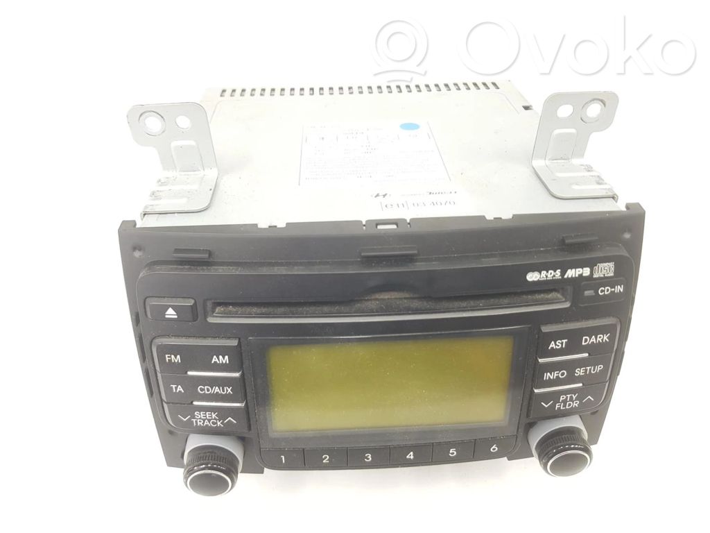 Hyundai i30 Panel / Radioodtwarzacz CD/DVD/GPS