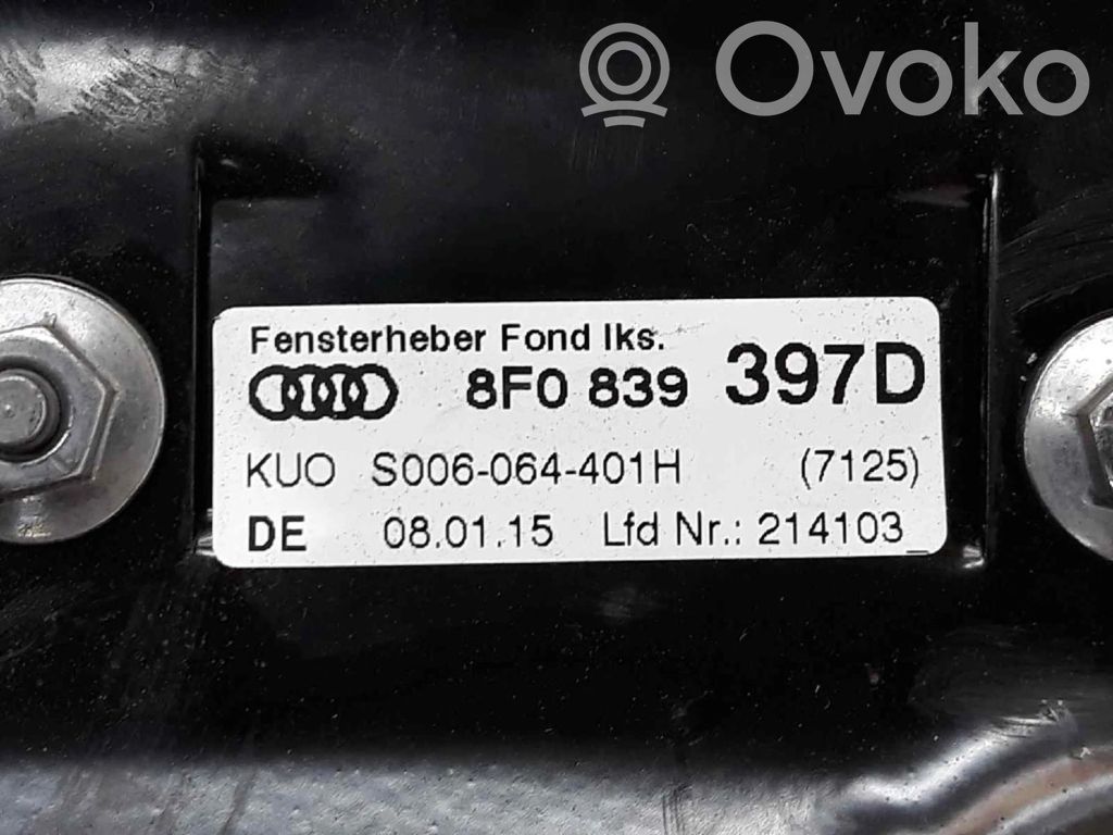 Audi A5 8T 8F Elektryczny podnośnik szyby drzwi tylnych 