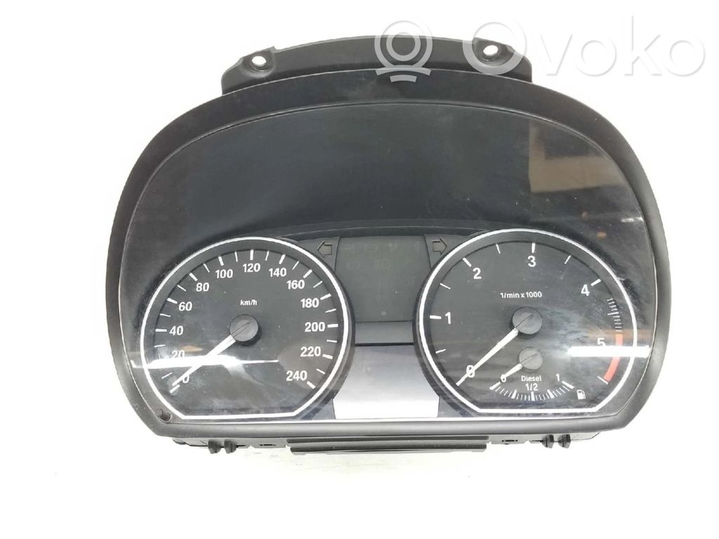 BMW 1 E81 E87 Speedometer (instrument cluster) 