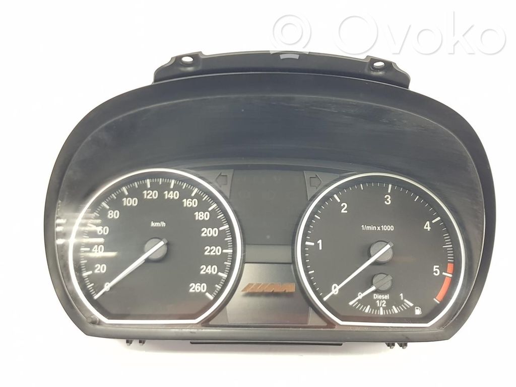 BMW 1 E81 E87 Spidometrs (instrumentu panelī) 