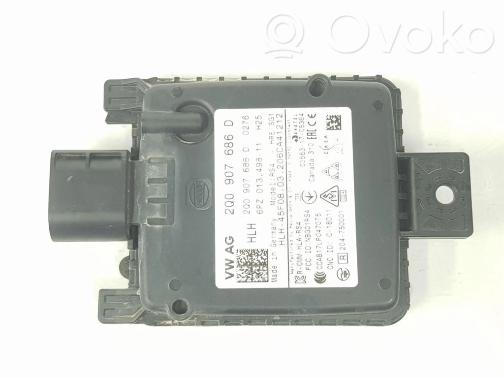 Autres unités de commande / modules   2Q0907686D,2Q0907686D