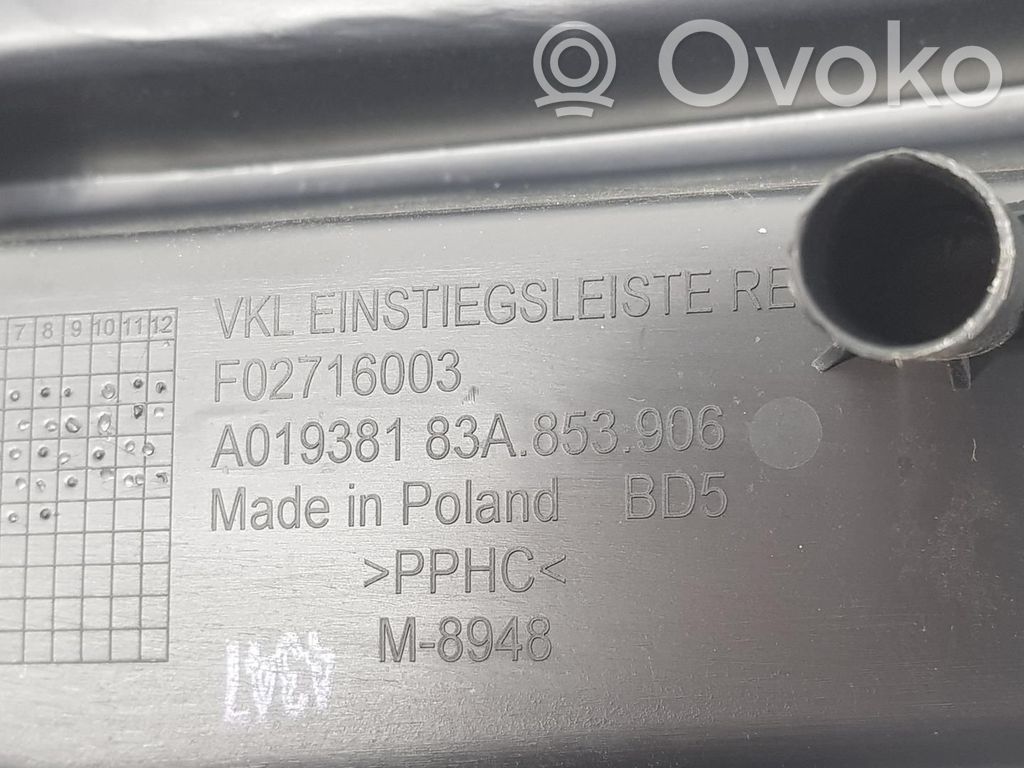 Audi Q3 F3 Alte piese de interior 
