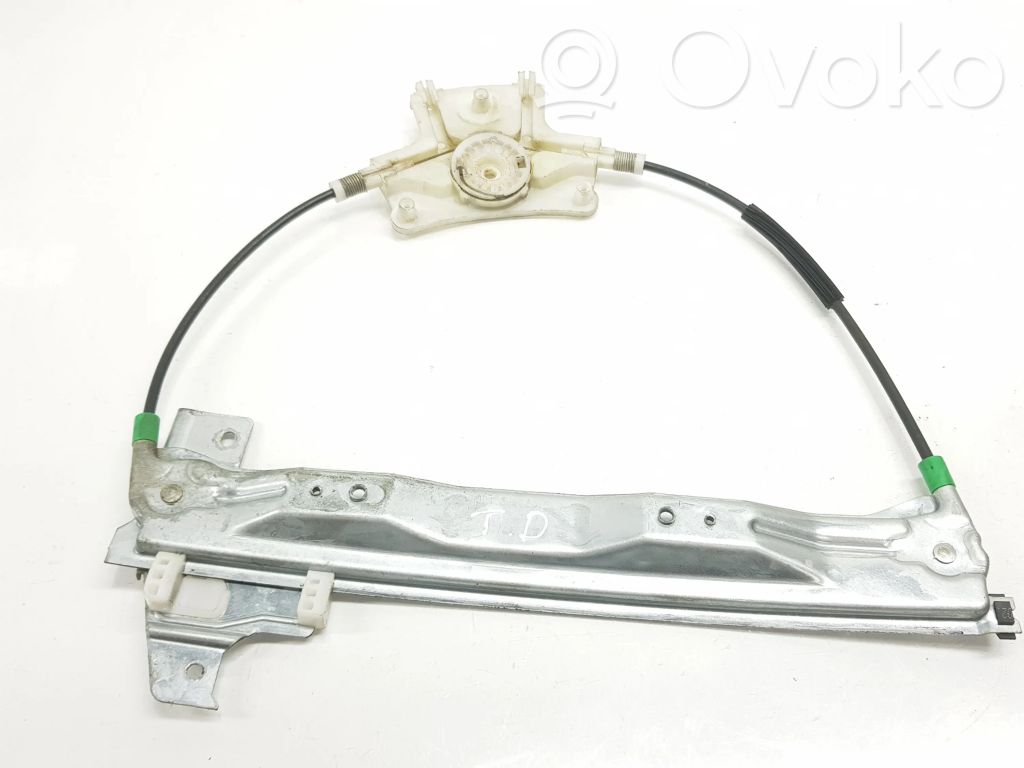 Peugeot 407 Regulador manual de la ventanilla trasera 