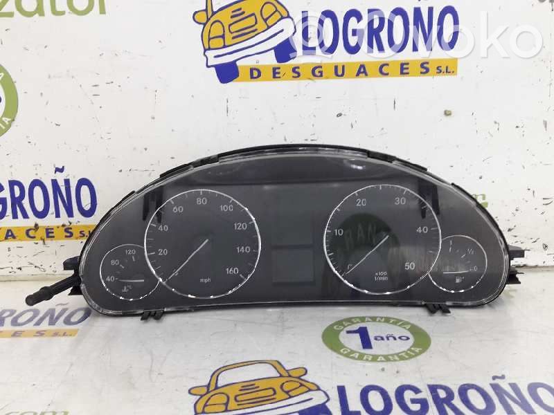 Mercedes-Benz C W203 Vitezometru (grup de instrumente) 