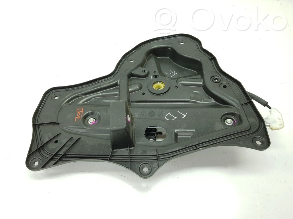 Mazda 3 II Rear door manual window regulator 