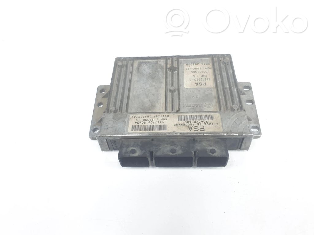 Peugeot 206 Engine control unit/module 