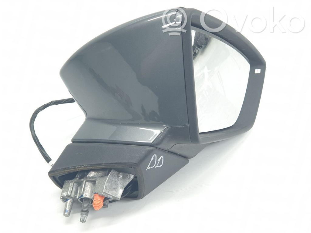 Elektryczne lusterko boczne drzwi przednich   6F2857508AC,6F2857508AC,COLORAZULOSCUROX5B