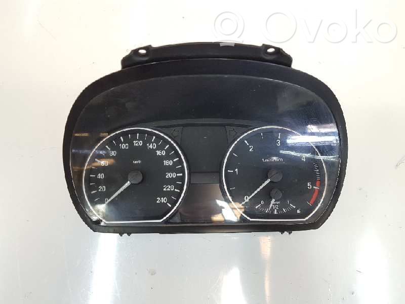 BMW 1 E81 E87 Compteur de vitesse tableau de bord