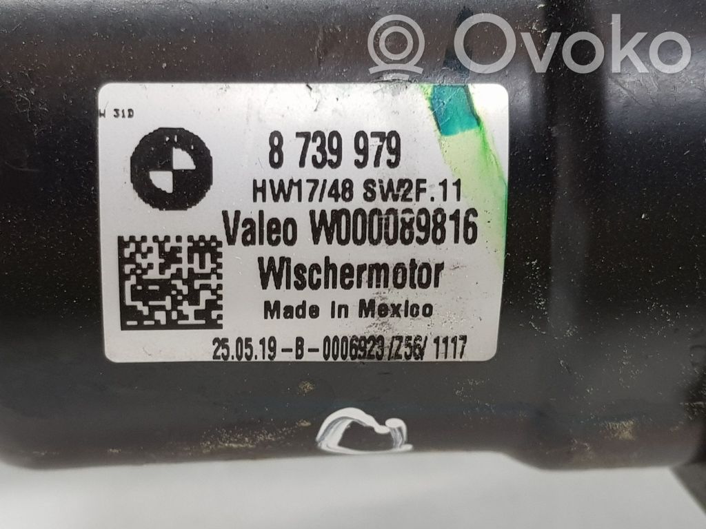 BMW X5 G05 Tiranti e motorino del tergicristallo anteriore 
