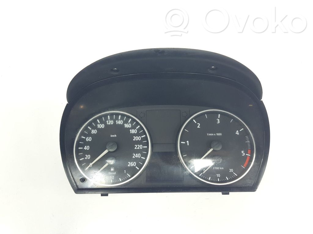 BMW 3 E90 E91 Speedometer (instrument cluster) 