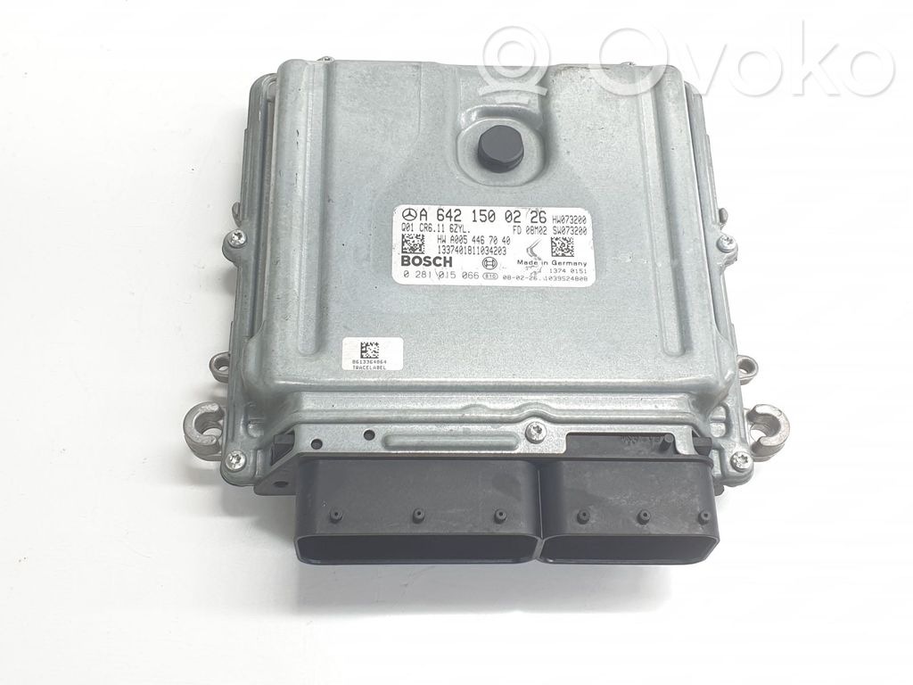 Mercedes-Benz C W204 Sterownik / Moduł ECU 
