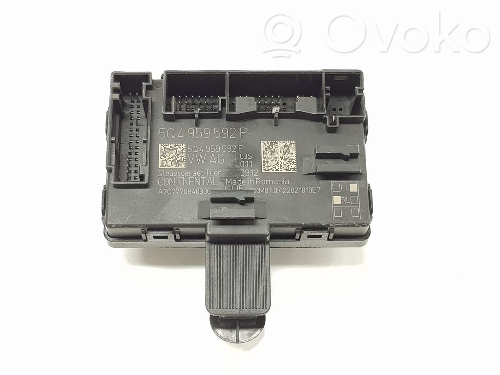Autres unités de commande / modules   5Q4959592P,5Q4959592P