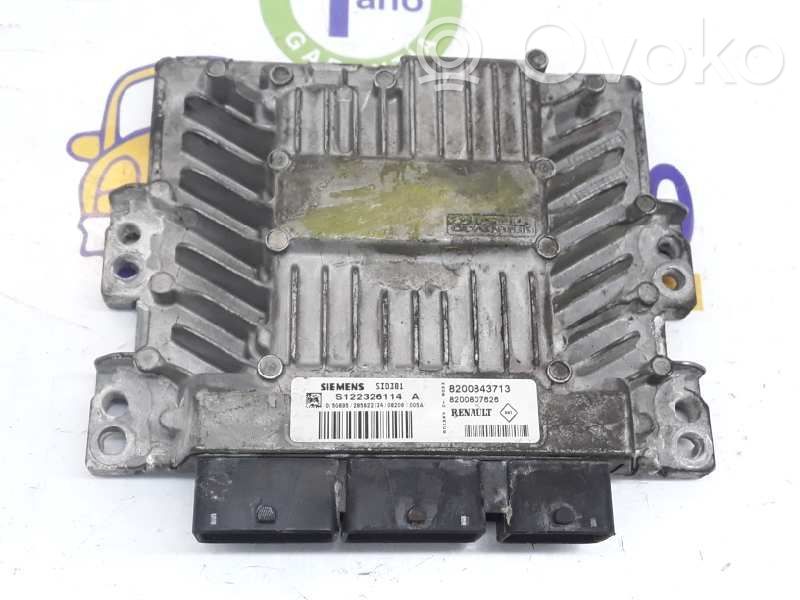 Sterownik / Moduł ECU   8200843713,S122326114SIEMENS,2222DL