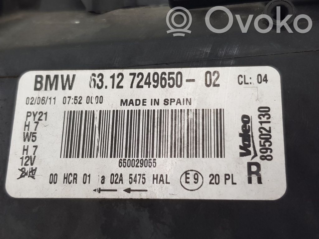 BMW 1 E81 E87 Headlight/headlamp 