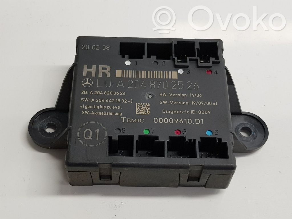 Alte unități/module de control   A2048702526,A2048702526