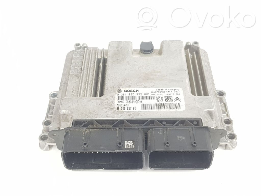 Peugeot 2008 I Engine control unit/module 