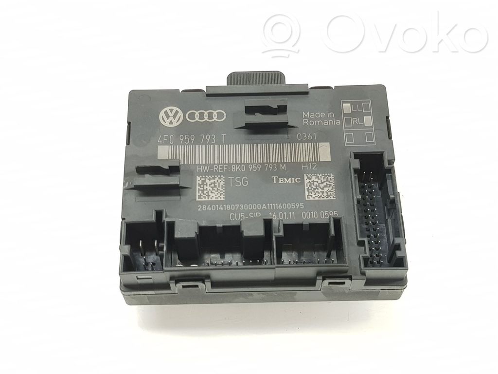 Audi Q7 4L Muut ohjainlaitteet/moduulit