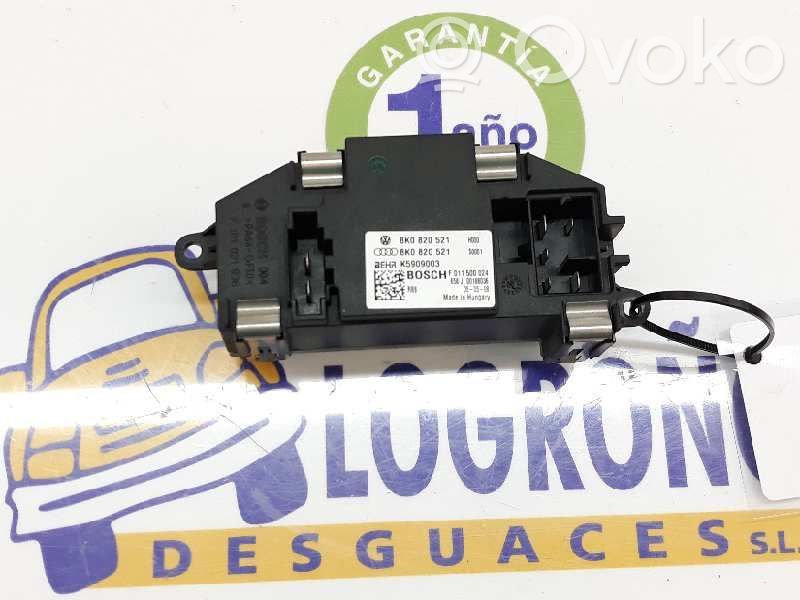 Audi A4 S4 B8 8K Motor aerotermă/rezistor ventilator 