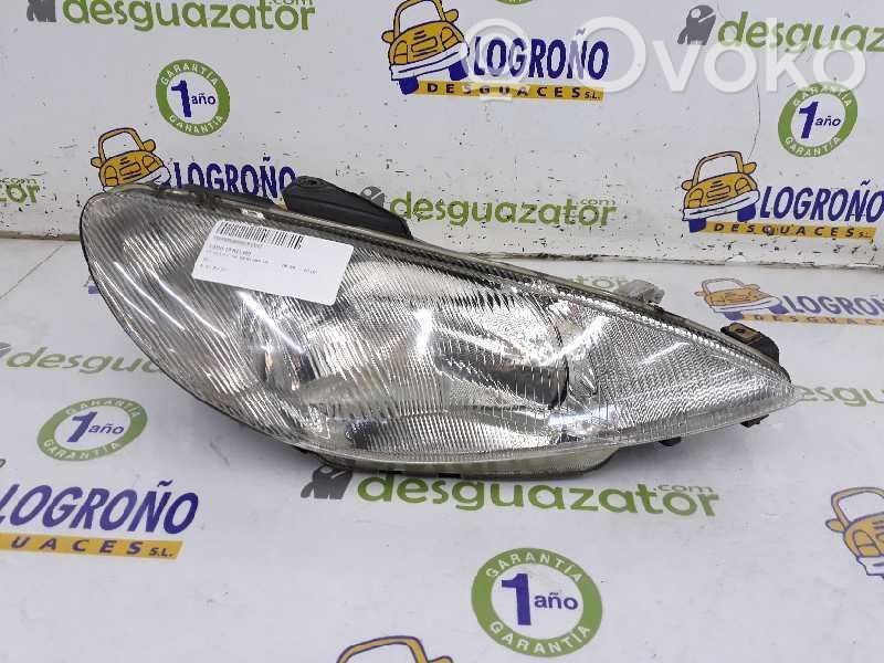 Peugeot 206 Phare frontale 