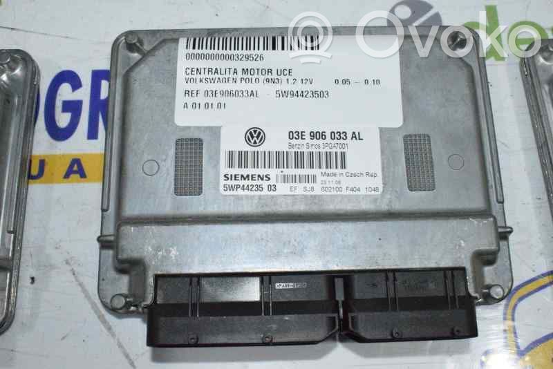 Volkswagen Polo IV 9N3 Sterownik / Moduł ECU 