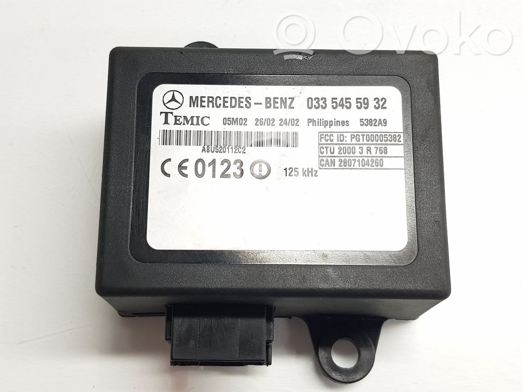 Mercedes-Benz Sprinter W901 W902 W903 W904 Alte unități/module de control 