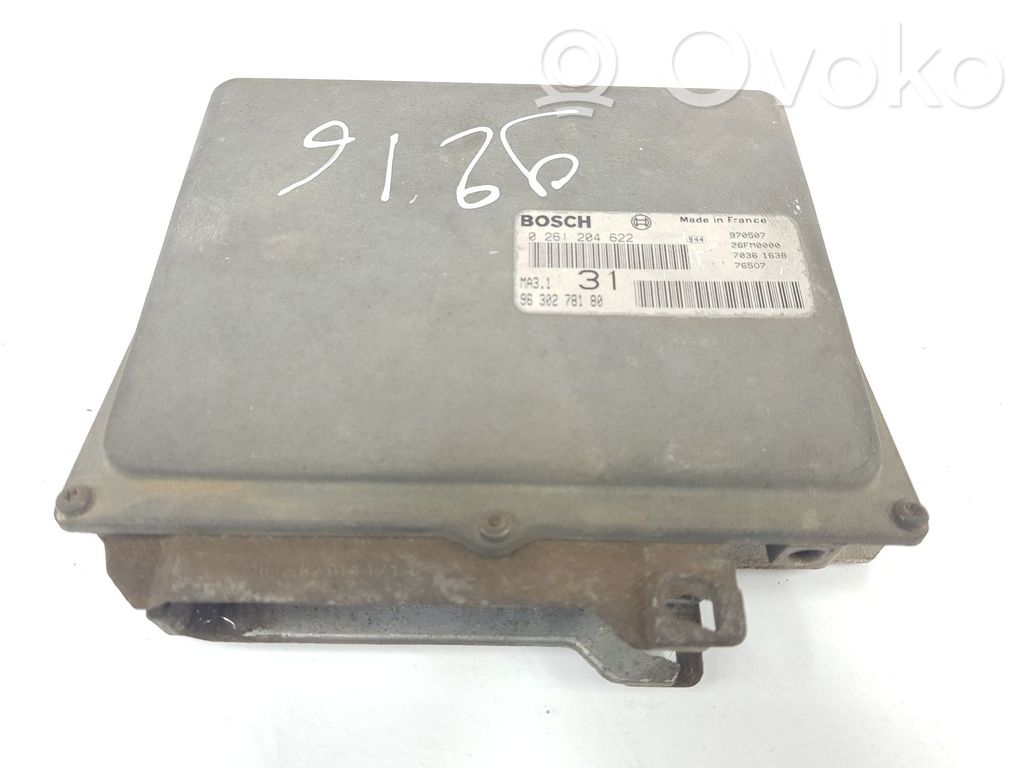 Citroen Saxo Engine control unit/module 