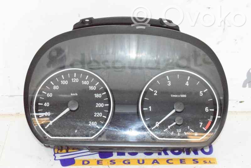 BMW 1 E81 E87 Tachimetro (quadro strumenti) 