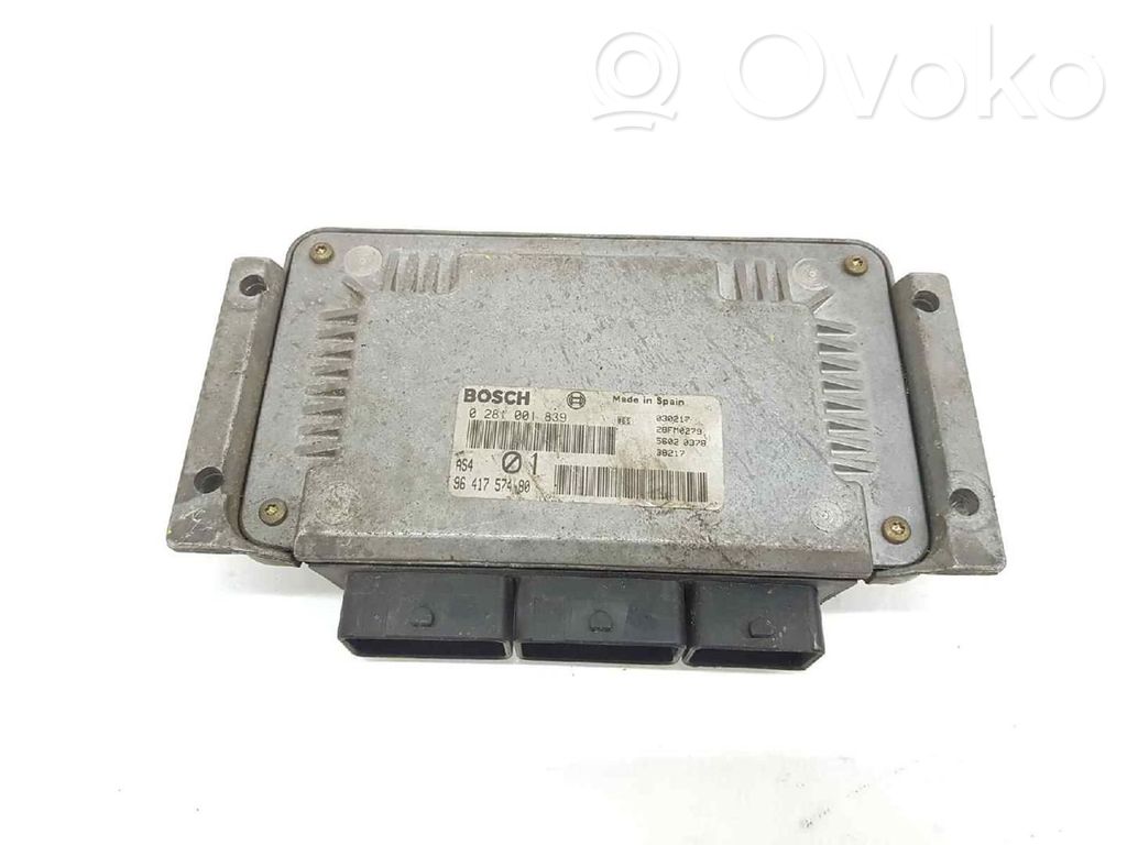 Citroen Saxo Unidad de control/módulo del motor 