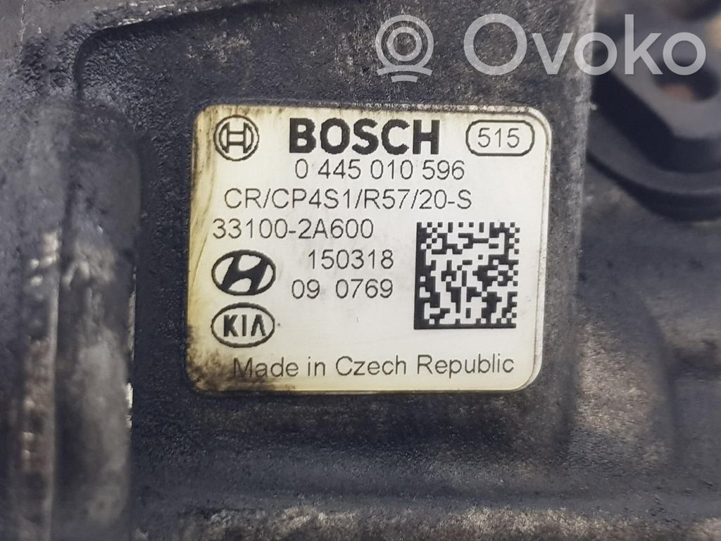 KIA Sportage Pompa ad alta pressione dell’impianto di iniezione