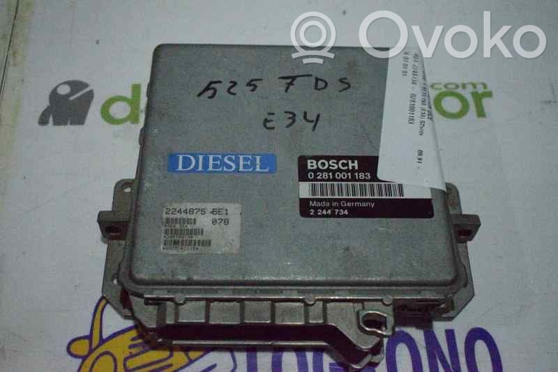 Engine control unit/module   2244734,0281001183,2244875