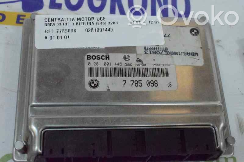 BMW 3 E46 Engine control unit/module 