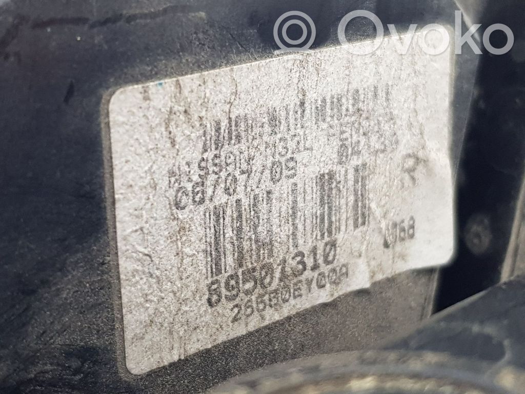 Nissan Qashqai Lampă spate în caroserie 
