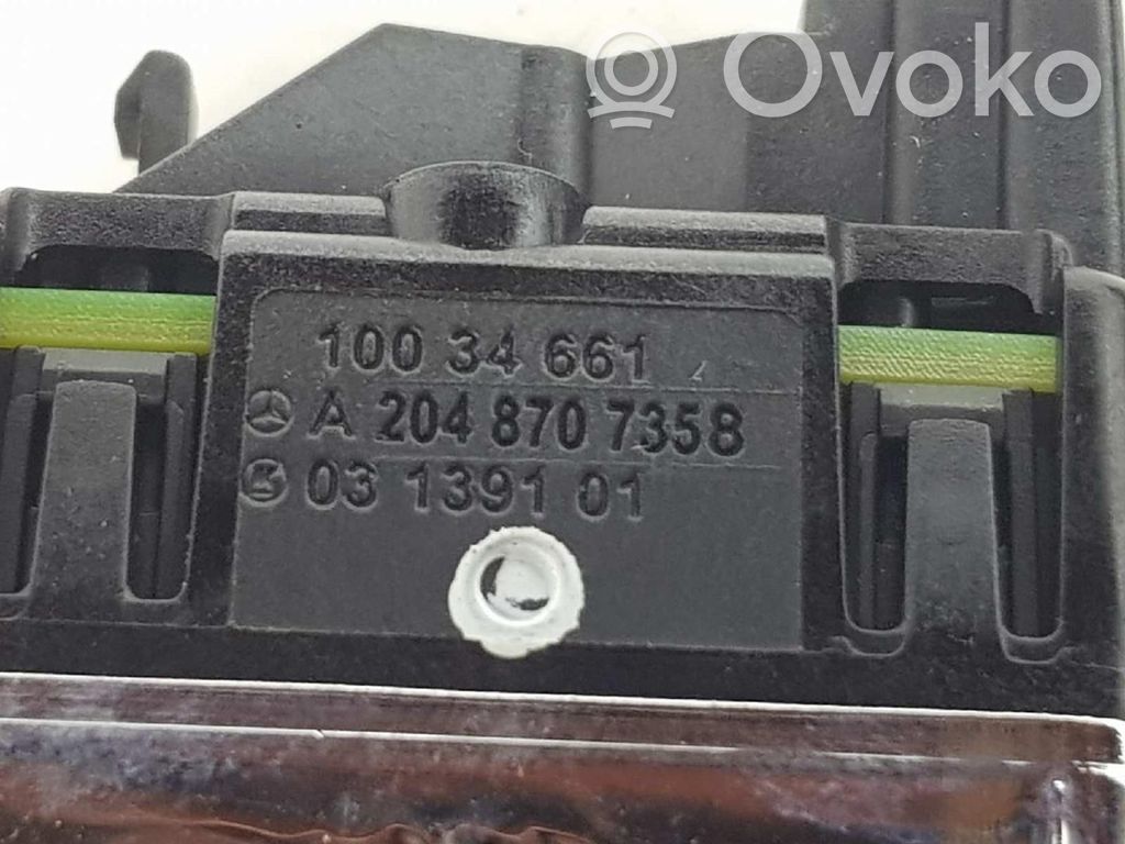 Mercedes-Benz C W204 Interruttore di controllo dell’alzacristalli elettrico
