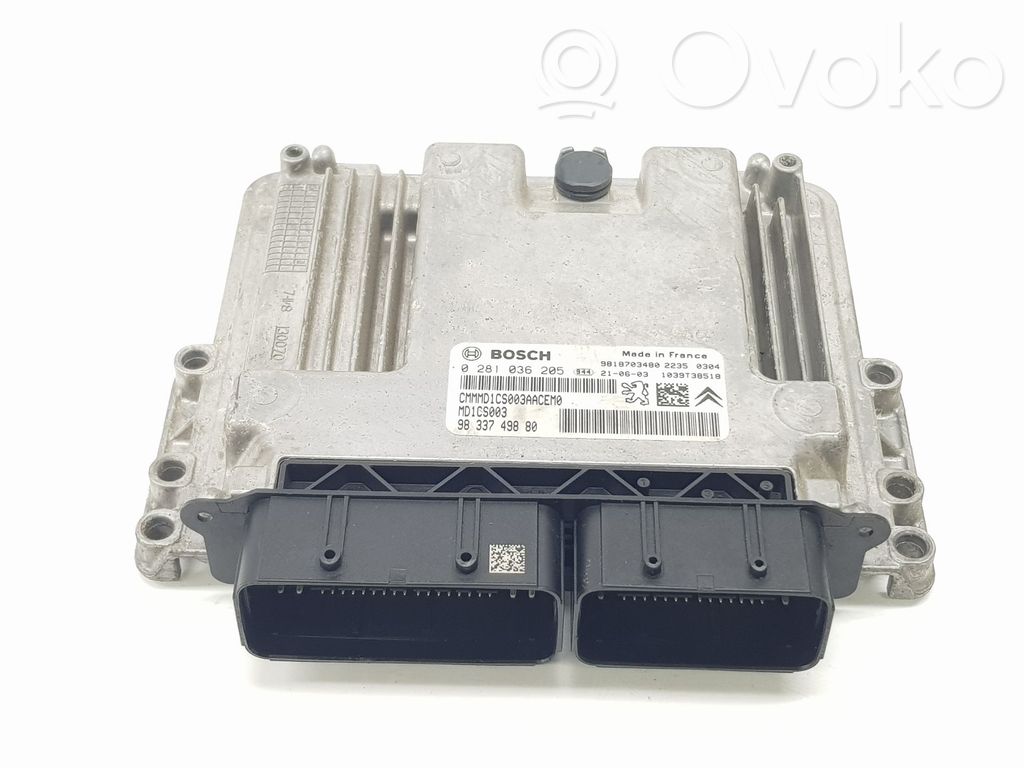 Citroen Jumpy Unitate/modul de control motor 