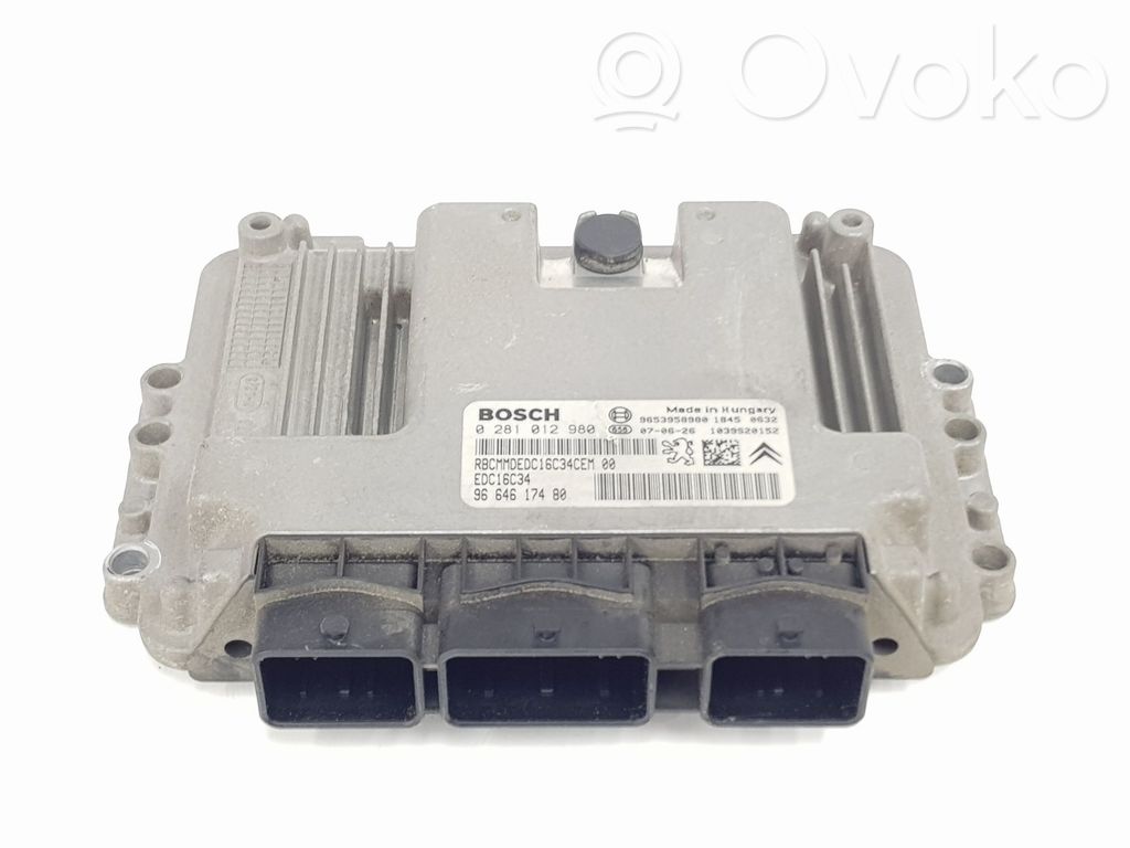 Citroen C4 II Picasso Unitate/modul de control motor 