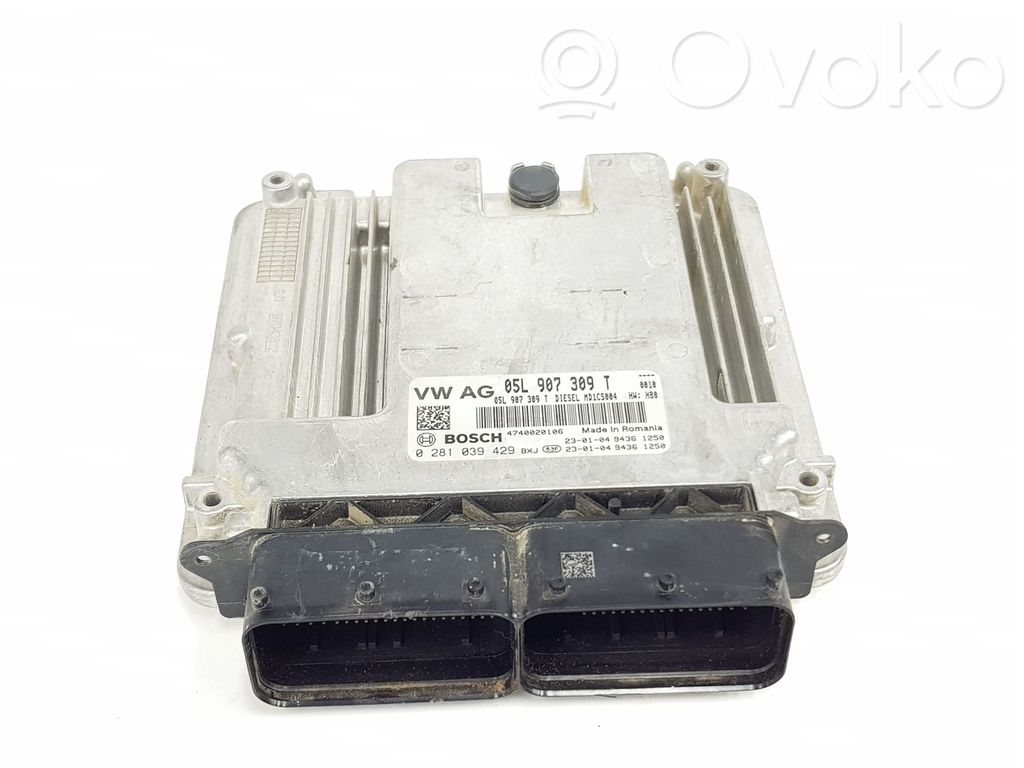 Engine control unit/module   05L907309T,05L906022GE